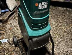 Kompostkvarn black & decker...