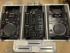 Pioneer DJ DJM-350 och 2 x...