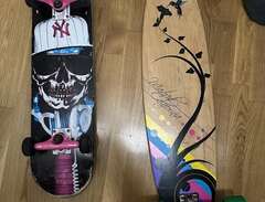 Skateboard och longboard