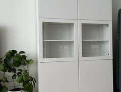IKEA Bestå skåp med glasdörr