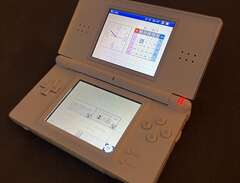 Nintendo DS Lite med 5 spel