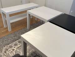 Lackbord och TV bänk Ikea