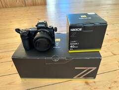 Nikon Z6, FTZ adapter, 40mm f2