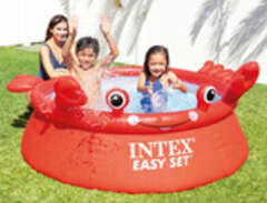 INTEX Uppblåsbar pool glad...