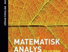 Matematisk analys En variabel
