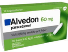 Alvedon suppositorium 60 mg...