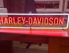 Ny neonskylt Harley Davidso...