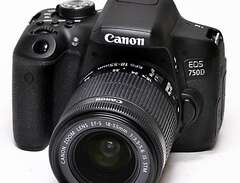 Canon Eos 750D + EF-S 18-55...