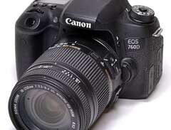 Canon Eos 760D + Sigma 18-2...