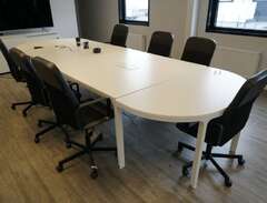 Konferensbord med 7 stolar