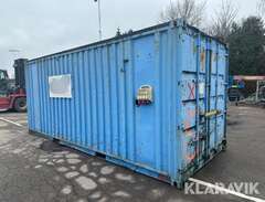 Container med diverse redsk...