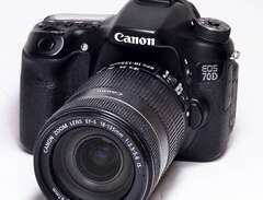 Canon Eos 70D + Canon 18-13...