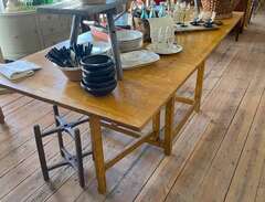 Antikt slagbord + antikt bord