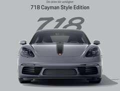 Porsche Cayman 718 Style Ed...