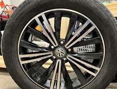 VW sommarhjul 4st 18” Däck...