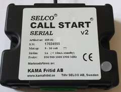Selco call start serial v2