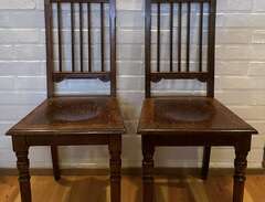 2 st antika stolar, nyrenäs...