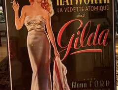 filmaffisch inramad ” Gilda”