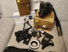 Nikon D300 & extra tillbehör