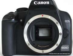 Canon EOS 1000D DSLR-kamera...