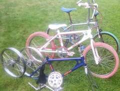 BMX cyklar från 1980-talet...