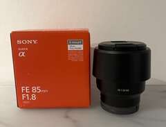 Sony FE 85mm f1.8