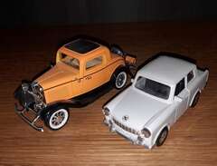 Modellbilar: Trabant och Ford