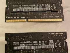 DDR3 RAM 4x4 16 GB