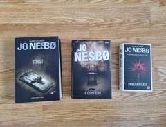 3 böcker av Jo Nesbö. 2 inb...