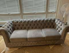 Chesterfield YORK soffa 3 sits