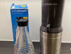 soda stream + 4 nya glasfla...