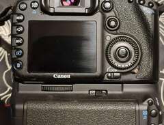 Canon eos 7d + Batterigrepp...