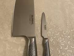 Global knivar oanvända