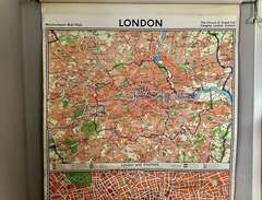Skolkarta över London 1962...