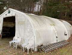 vindskydd,garage kallföråd