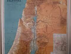 Skolkarta Palestina 1916