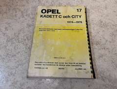 Reparationshandbok Opel kad...