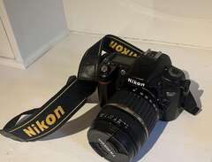 Nikon D80 med tillbehör