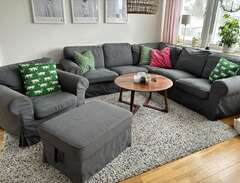 Ikea Ektorp soffa, fåtölj o...