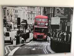 Ikea tavla London buss