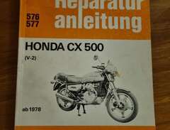 Reparationsbok Honda CX 500