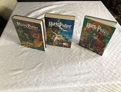 3 st Harry Potter böcker i...