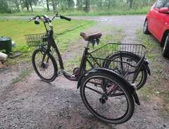 Trehjulig elcykel evobike e...