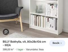 Billy bokhyllor från IKEA