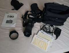Nikon D80 systemkamera