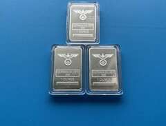 3 st German Eagle Coin WW2...