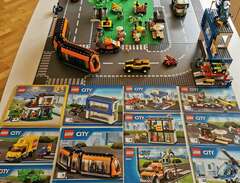 LEGO  City stad med vägar