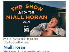 2 st biljetter Niall Horan...