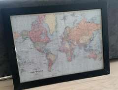 Tavla Världskarta