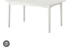 Vitt matbord Ikea Lyckhem